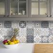 vinilos baldosas de cemento - 24 vinilos azulejos azulejos Nello - ambiance-sticker.com