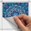 vinilos azulejos - 24 adhesivos azulejos ornamentos del Mediterráneo - ambiance-sticker.com