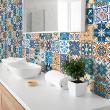 vinilos baldosas de cemento - 24 vinilos azulejos basilicato - ambiance-sticker.com