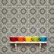 vinilos azulejos - 30 vinilos baldosas de cemento azulejos Giogio - ambiance-sticker.com