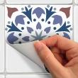 vinilos baldosas de cemento - 30 vinilo baldosas azulejos Riviera - ambiance-sticker.com