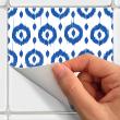 vinilos azulejos étnico - 30 vinilo baldosas étnico Sakari - ambiance-sticker.com
