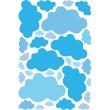 Vinilos animales infantiles - 30 vinilos niño de nube azul - ambiance-sticker.com