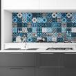 vinilos azulejos - 60 vinilos baldosas de cemento azulejos angie - ambiance-sticker.com
