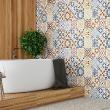 vinilos azulejos - 60 vinilos baldosas de cemento azulejos asnicar - ambiance-sticker.com