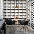 vinilos azulejos material - 60 vinilos baldosas de cemento efecto mármol blanco y negro oro - ambiance-sticker.com