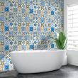 vinilos azulejos - 60 vinilo baldosas azulejos maurizia - ambiance-sticker.com