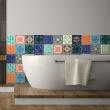 vinilos azulejos - 9 vinilos baldosas de cemento Salta - ambiance-sticker.com