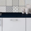 vinilos azulejos escandinavo - 9 vinilos baldosas de cemento escandinavo samtida - ambiance-sticker.com