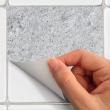 vinilos material baldosas de cemento - 9 vinilos azulejos efecto piedra - ambiance-sticker.com