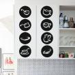 Vinilo 8 diseños para la cocina - ambiance-sticker.com