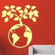 Vinilo Árbol plantado en el mundo - ambiance-sticker.com