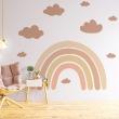 Vinilos infantiles de paredes - Vinilo arcoiris brillante - ambiance-sticker.com
