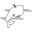 Vinilos decorativos Animales - Vinilo ballena cachalote feliz - ambiance-sticker.com