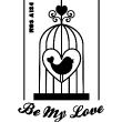 Vinilos amor - Vinilo decorativo Be my love - ambiance-sticker.com