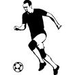 Vinilos deportes y el fútbol - Vinilo decorativo Berbatov - ambiance-sticker.com