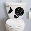 Vinilos decorativos de WC - Vinilo Hombre polite - ambiance-sticker.com