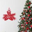Vinilos de la Navidad - Vinilo vela - ambiance-sticker.com