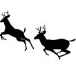 Vinilos decorativos Animales - Vinilo Deer galope - ambiance-sticker.com