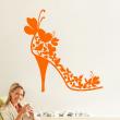 Vinilo Mariposa nubes zapato - ambiance-sticker.com