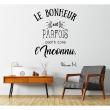 Vinilos con frases -  Pegatina de parede citación Le bonheur est parfois caché ... Victor Hugo - ambiance-sticker.com