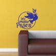 Vinilos con frases - Vinilo We make peace - ambiance-sticker.com
