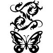 Vinilos decorativos Animales - Vinilo Diseño de la mariposa - ambiance-sticker.com