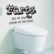Vinilos decorativos de WC - Vinilo Vinilo Farts : All of… - ambiance-sticker.com