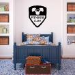 Vinilos dormitorios - Vinilo decorativo fitness club - ambiance-sticker.com
