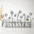 Vinilos decorativos flor - Vinilo flores tulipanes artisticos - ambiance-sticker.com
