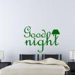 Vinilos dormitorios - Vinilo decorativo Good night clásica - ambiance-sticker.com