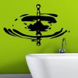 Vinilos decorativos de baño - Vinilo Las gotas de agua - ambiance-sticker.com