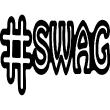 Pegatinas Ordenador Portátil - Pegatina Hashtag swag II - ambiance-sticker.com
