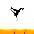 Vinilos deportes y el fútbol - Vinilo decorativo Hip hop dancer - ambiance-sticker.com