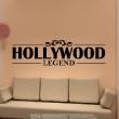 Vinilos de cine - Vinilo Hollywood legend - ambiance-sticker.com