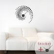 Vinilos Relojes - Vinilo decorativo espiral - ambiance-sticker.com