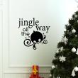 Vinilos de la Navidad - Vinilo Jingle all the way - ambiance-sticker.com