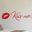 Vinilos con frases - Pegatina de parede Kiss me - ambiance-sticker.com