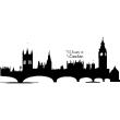 Skyline  de Londres - ambiance-sticker.com