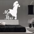 Vinilos dormitorios - Vinilo decorativo Mr & Mrs 1 - ambiance-sticker.com