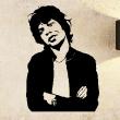 Vinilos decorativos música - Vinilo Mick Jagger - ambiance-sticker.com