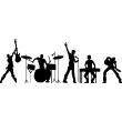 Vinilo música de concierto de rock - ambiance-sticker.com