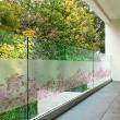 Vinilos opaca - Adhesivo opaco y privacidad para ventana 200 x 40 cm flores de Cerezo - ambiance-sticker.com