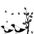 Vinilos decorativos Animales - Vinilo Pájaro en primavera - ambiance-sticker.com