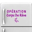 Vinilos decorativos para la cocina - Vinilo decorativo Operation corps de rêve - ambiance-sticker.com