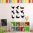 Vinilos infantiles de paredes - Vinilo Pájaros de Origami - ambiance-sticker.com