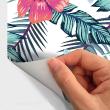 vinilos papel tapiz tropical - Vinilo papel tapiz tropical La Oliva - ambiance-sticker.com