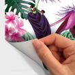 vinilos papel tapiz tropical - Vinilo papel tapiz tropical Uvita - ambiance-sticker.com