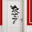Vinilos para puertas - Vinilo Piratea cuarto de niño - ambiance-sticker.com