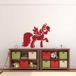 Vinilos infantiles de paredes - Vinilo pony con alas - ambiance-sticker.com